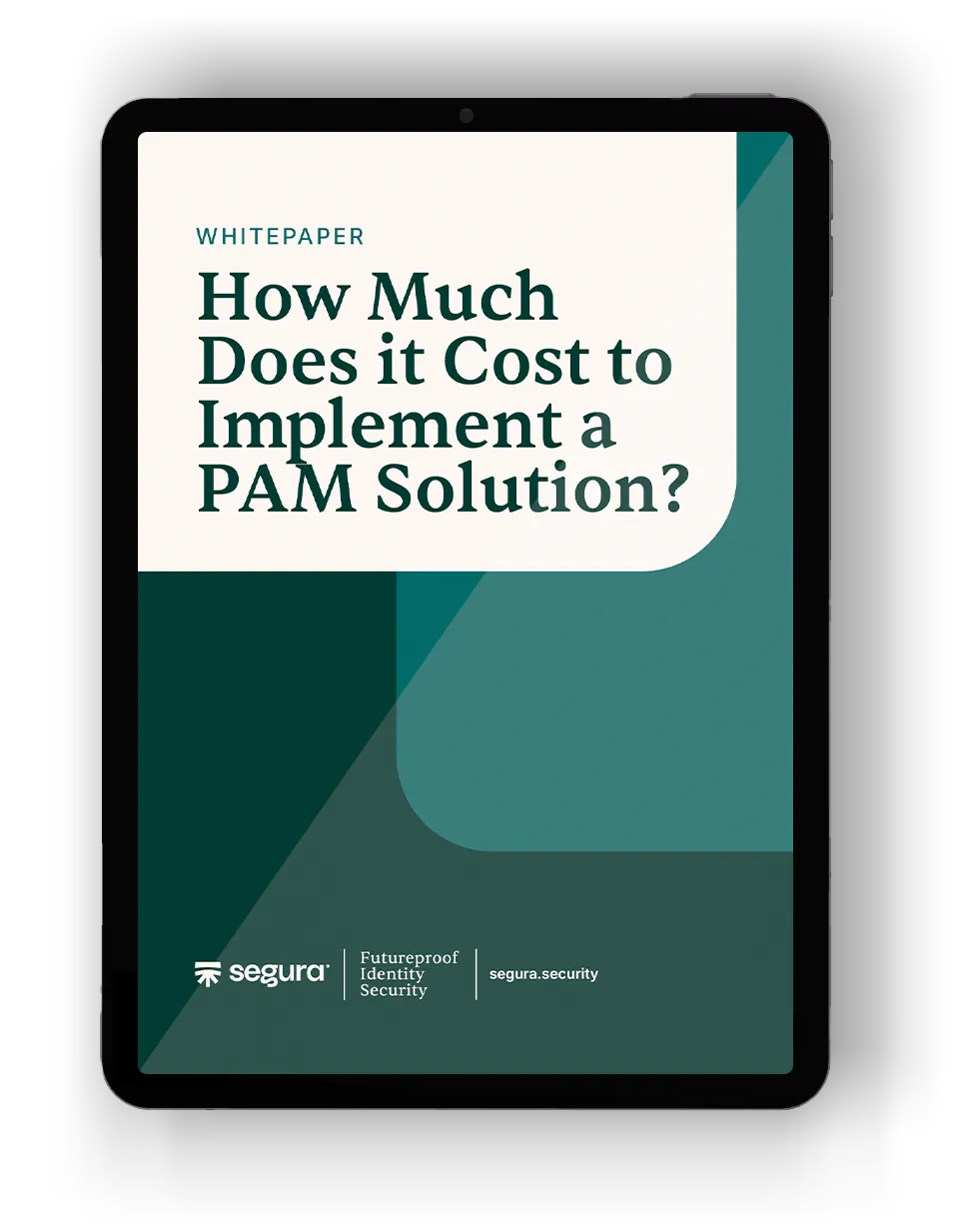 whitepaper rich material tablet mockup image